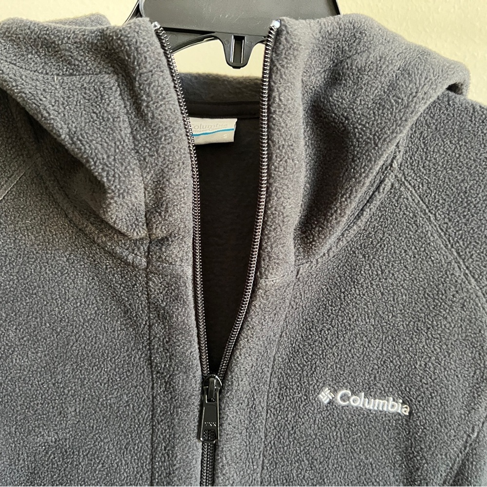Columbia fleece long jacket size S